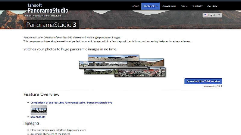 panoramastudio photo stitcher