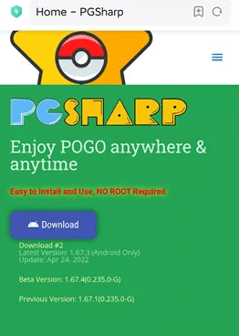 pgsharp monster hunter now download