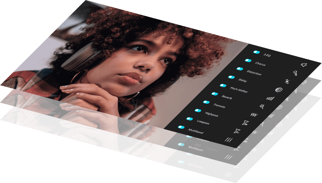 Hayalinizdeki sesi kişiselleştirmek için Sound Studio'yu kullanın