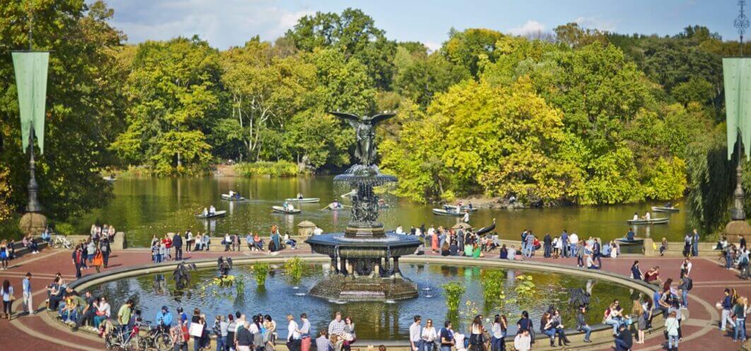 pokemon go new york coordinates bethesda fountain