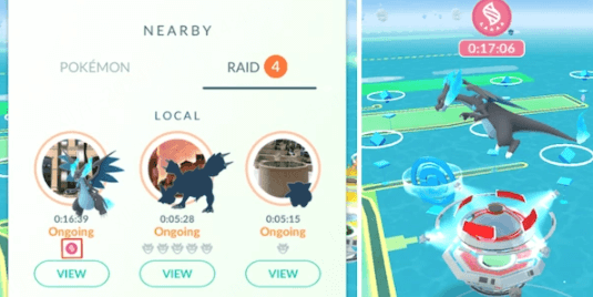 pokemon go raid for catching shundo