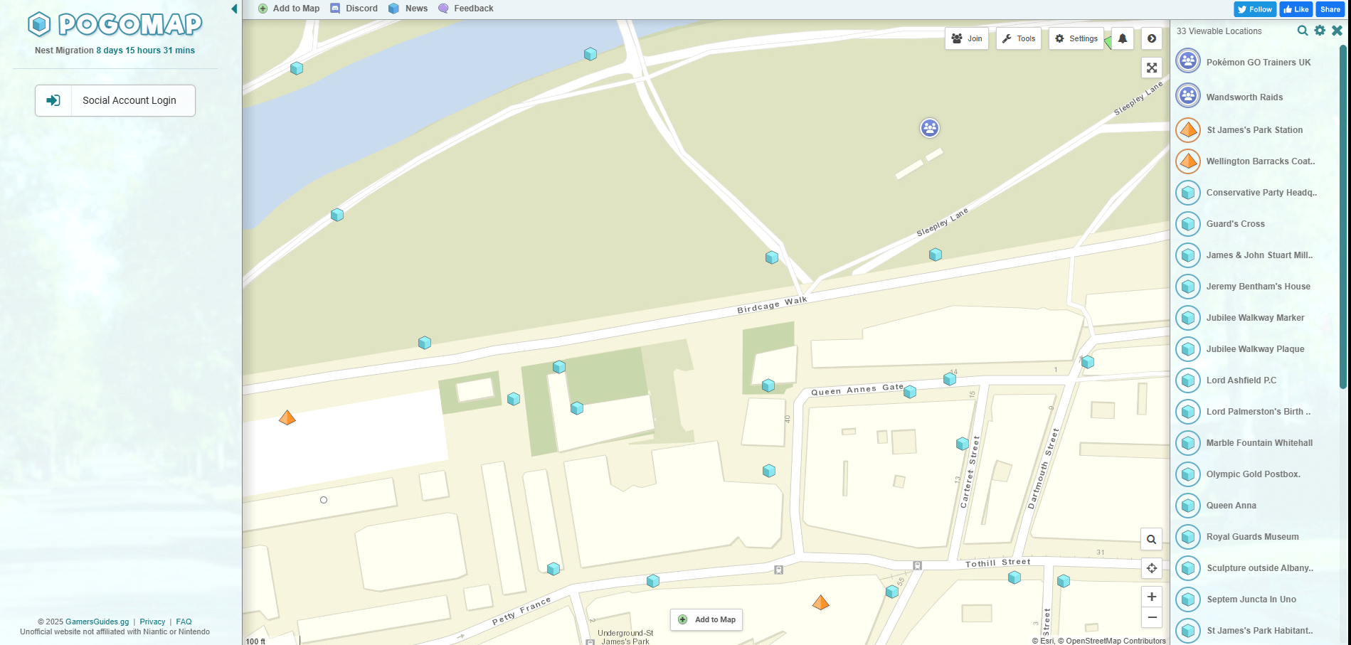 pokestop map pogo map