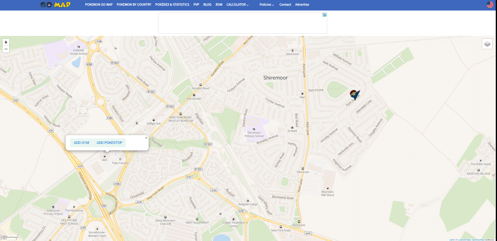pokestop map pokemap