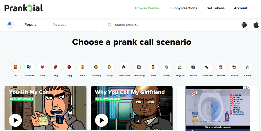 prankdial
