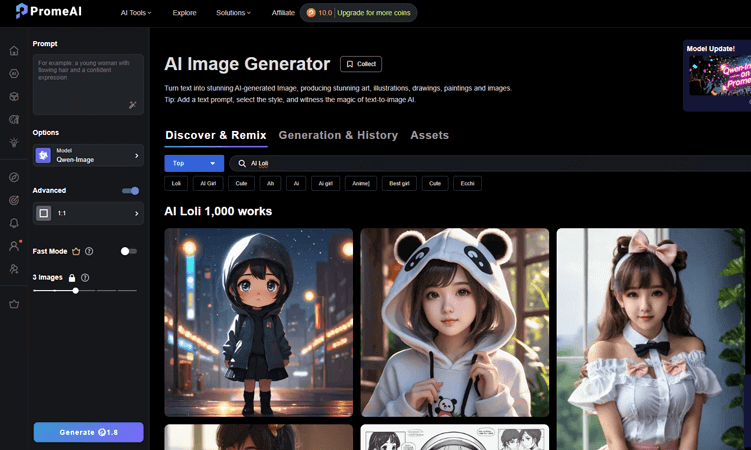PromeAI loli