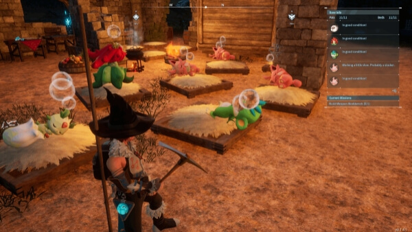 provide a bed for each pal