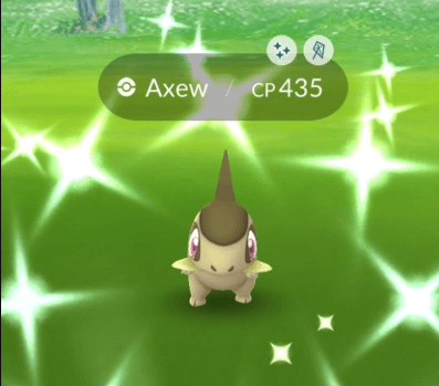 top 3 rarest pokemon in pokemon go shiny axew