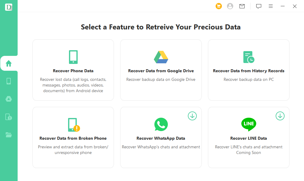 recover data with android-dback