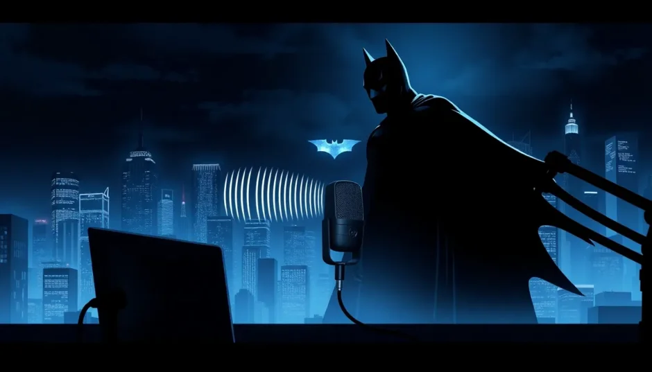 Become Batman: AI Voice Changer for Real-Time Dark Knight Voice