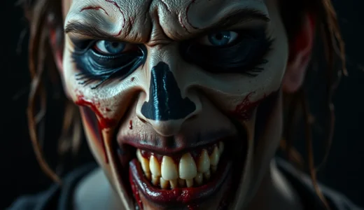 Scary Halloween Faces for Men: Easy & Terrifying Makeup Ideas