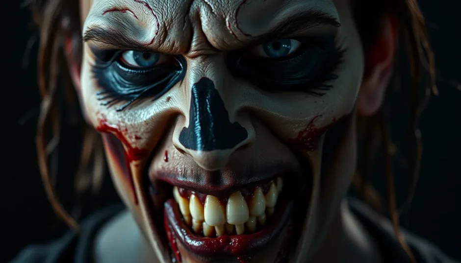 Scary Halloween Faces for Men: Easy & Terrifying Makeup Ideas