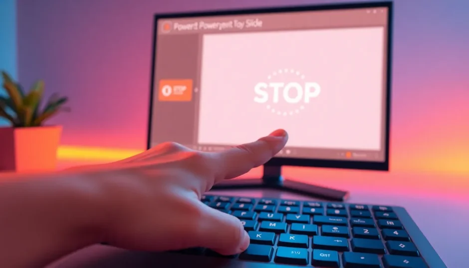 How to Stop Screen Recording in PowerPoint: Quick & Easy Guide