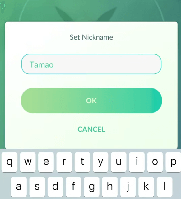 change eevee's name to tamao