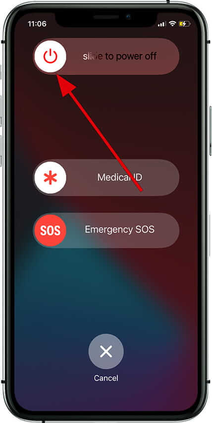 restart your iphone