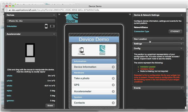 ripple emulator