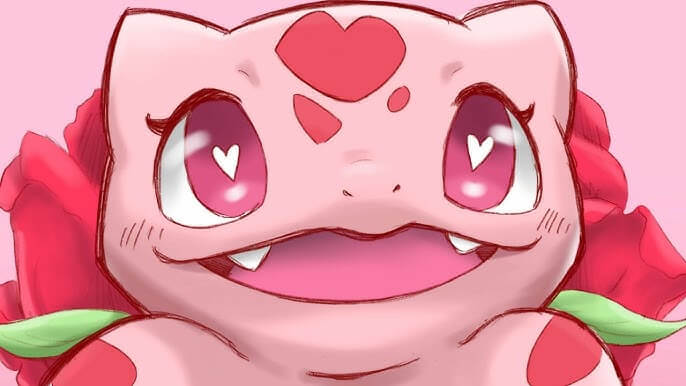 rosebud pokemon bulbassur drawn by fans