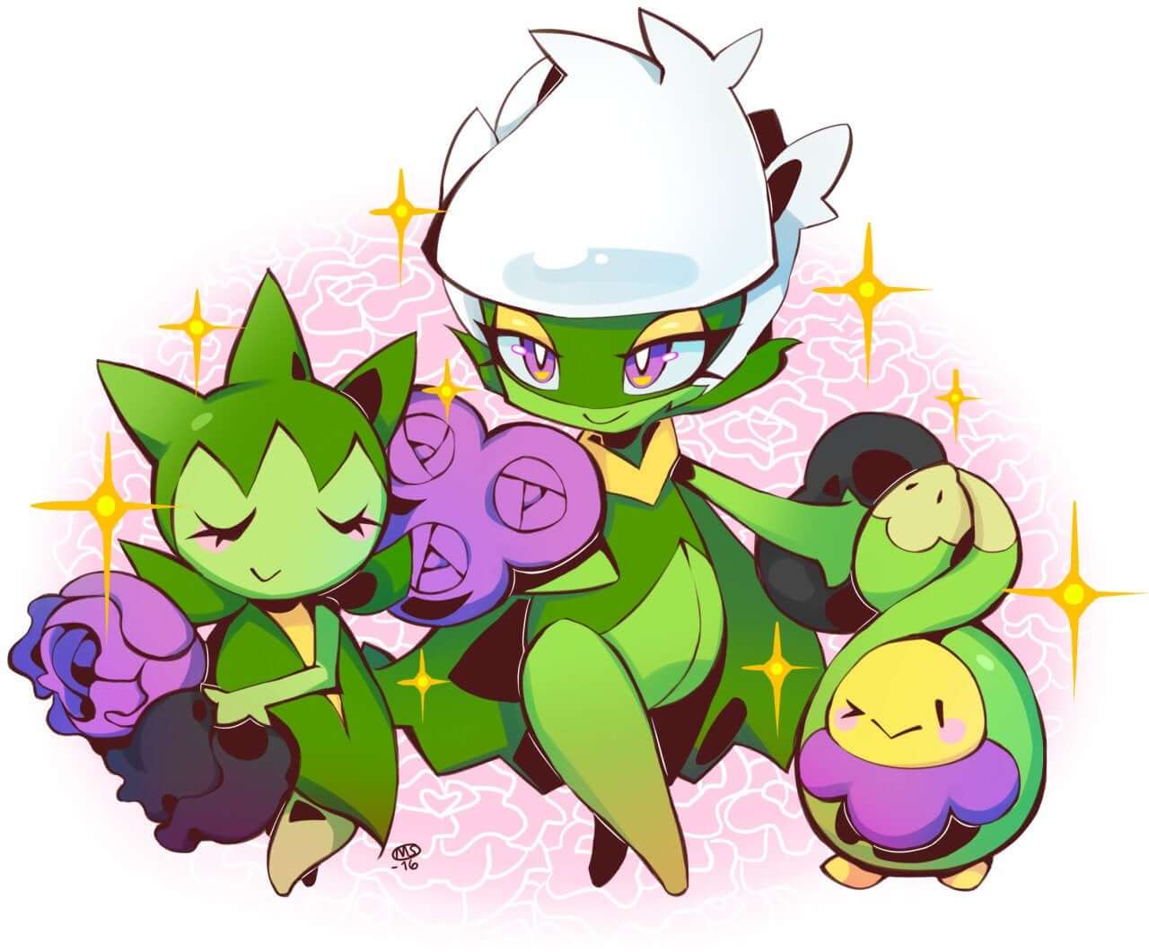 rosebud pokemon budew roselia and roserade