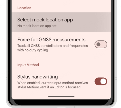 set your mock location app