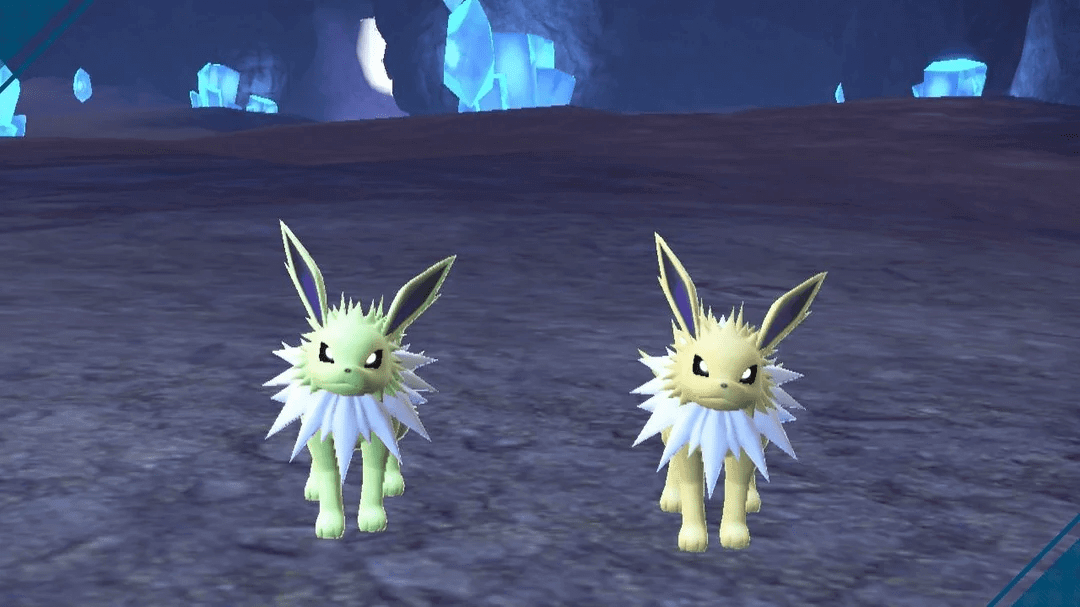 Shiny Jolteon vs. Normal