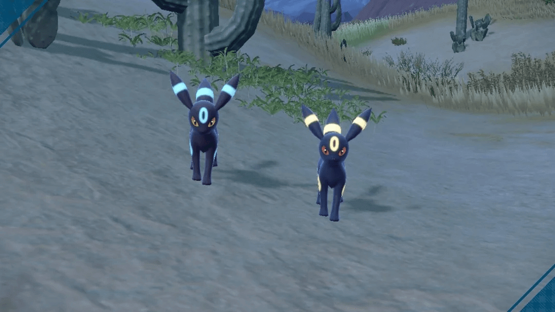 Shiny Umbreon vs. Normal