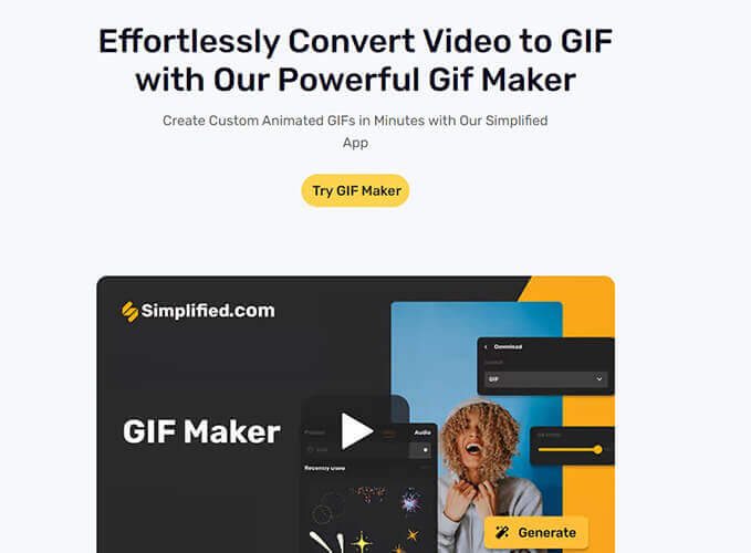 simlified gif maker