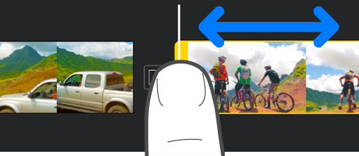 iMovie (iPhone) split video