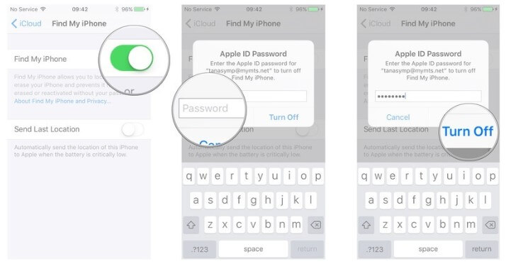 turn on activation lock