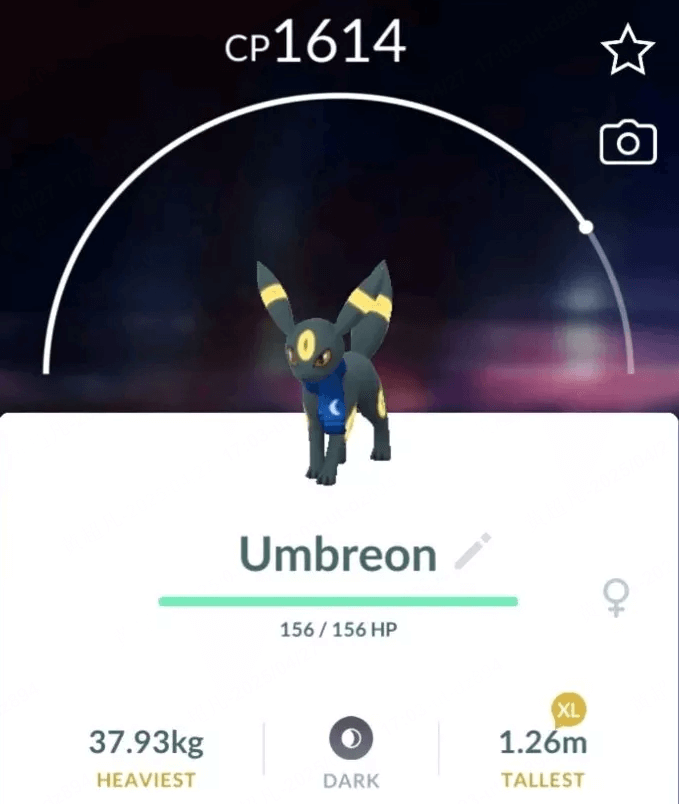 umbreon evolution name