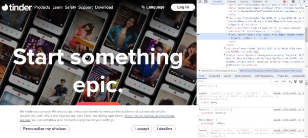 unblur tinder image using code