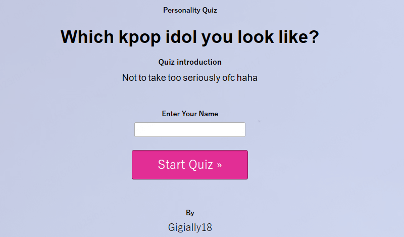 uquiz - kpop look like quiz