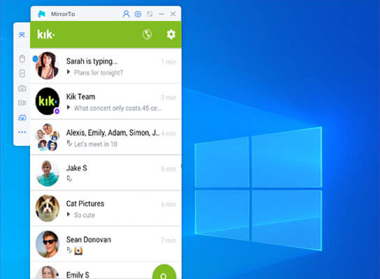 use kik on pc