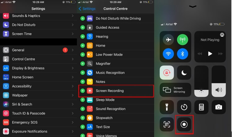WhatsApp status stored on iPhone