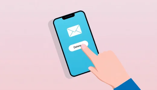 iPhoneのメールを一括削除できない？iOS17/18/26で確実に削除する方法