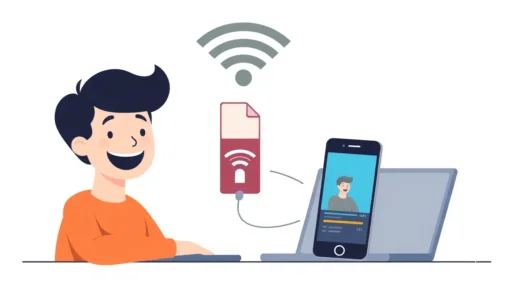 パソコンの動画をスマホに送る方法！USBケーブルなしで簡単転送